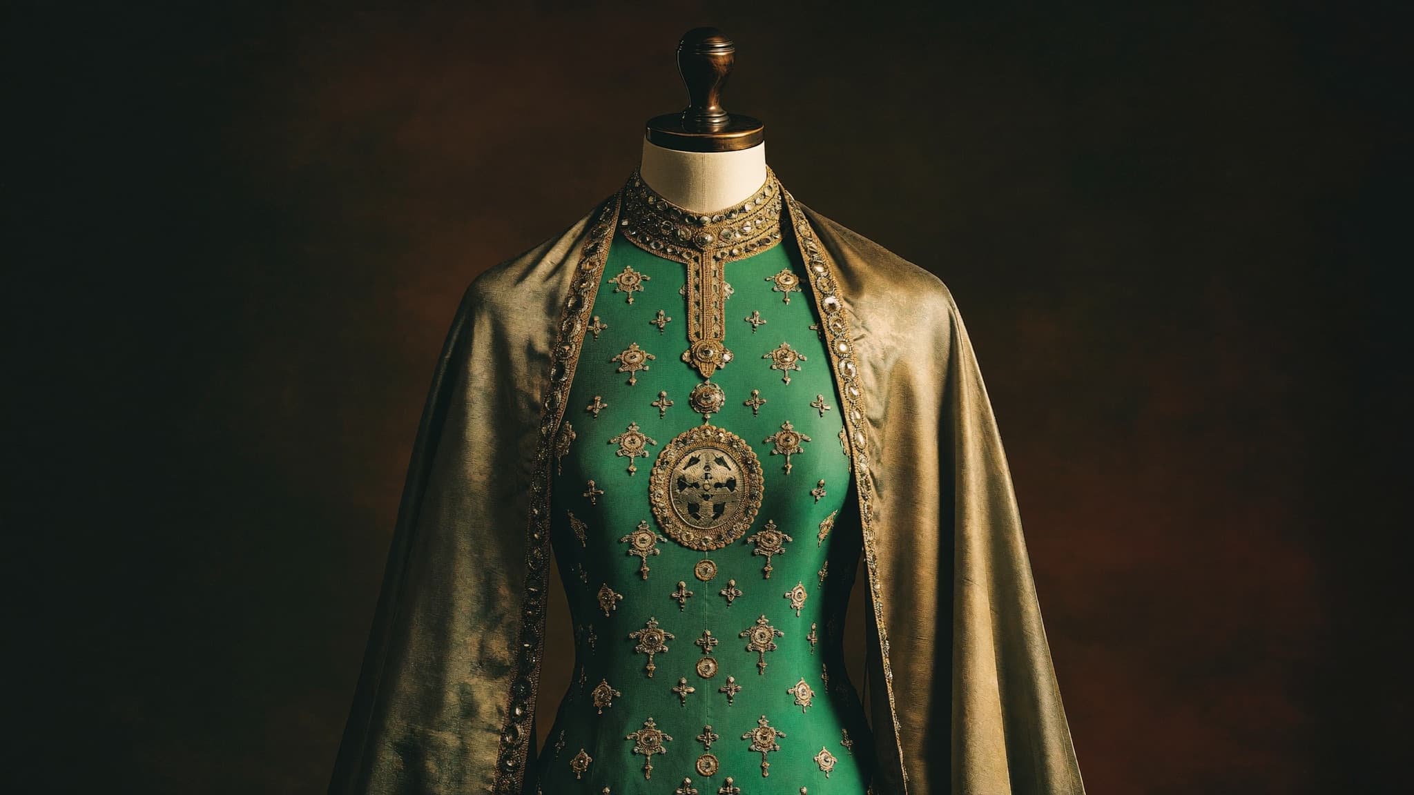 Traditional Afghan dress on display at Kabul Fashion Adelaide.