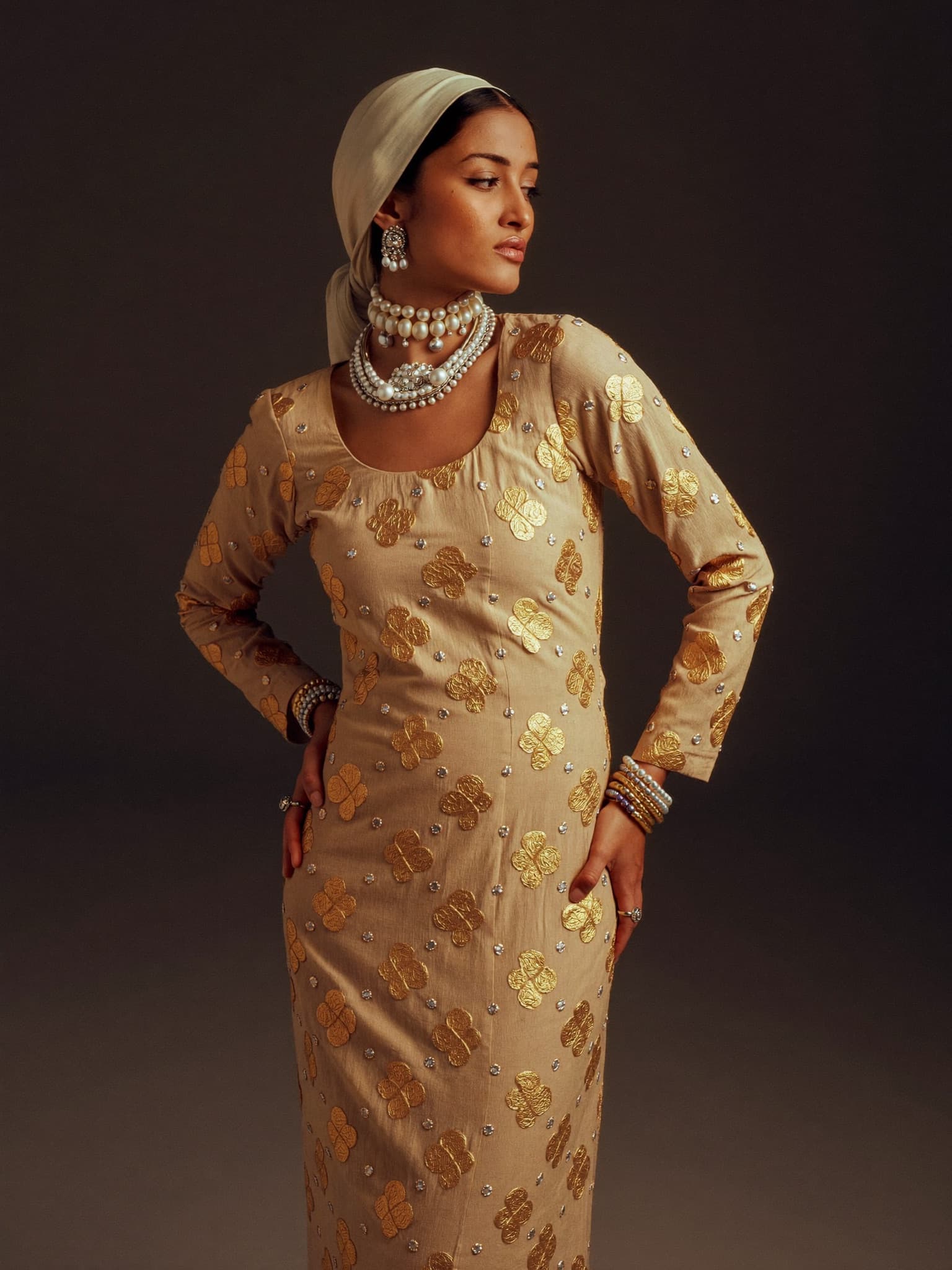 Bridal Afghan ensemble from Kabul Fashion Adelaide.