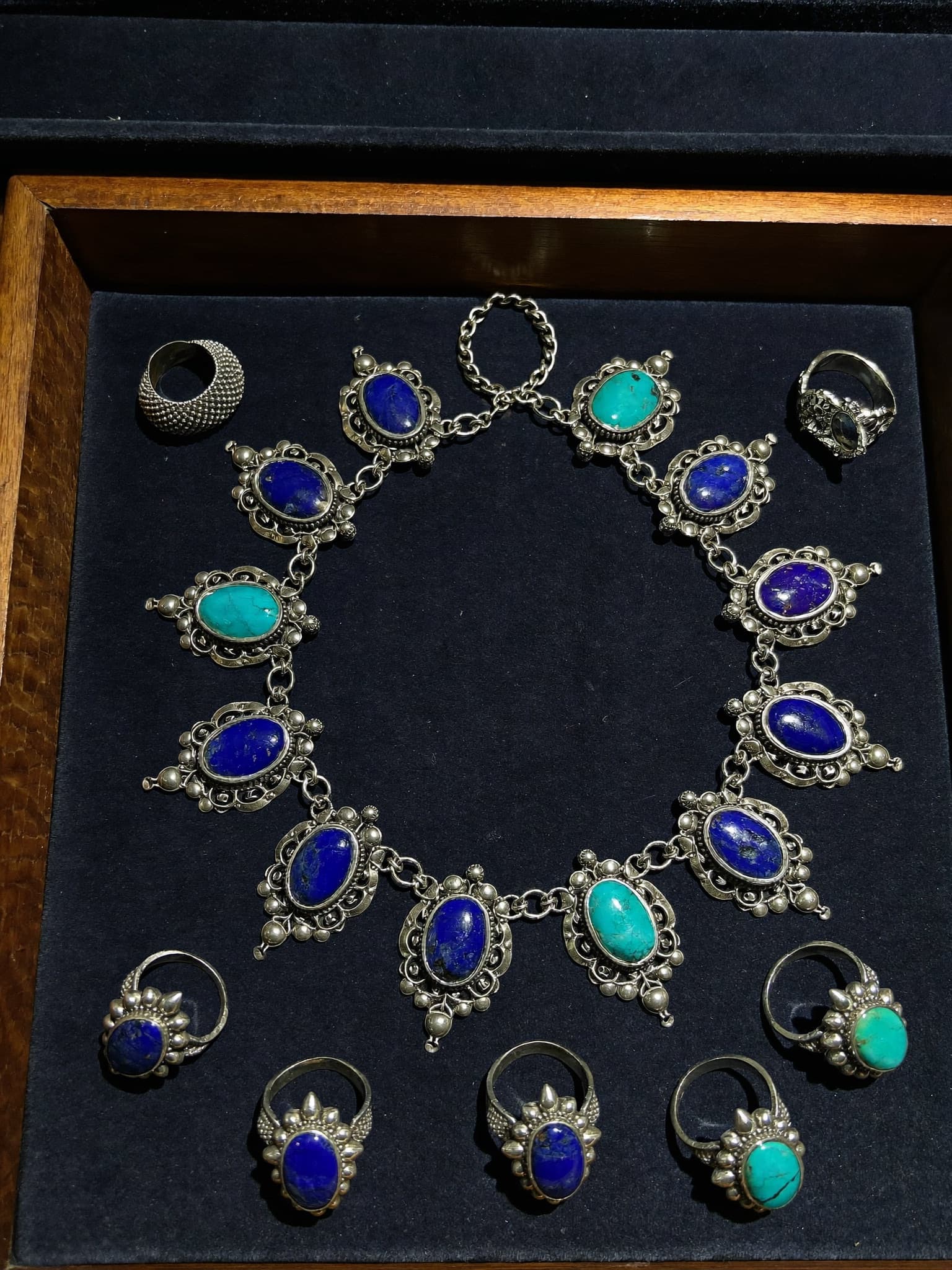 Handmade sterling-silver jewellery from Kabul Fashion's Silver Collection.
